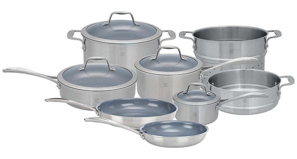 Henckels Ceramic Cookware 12 Piece Set