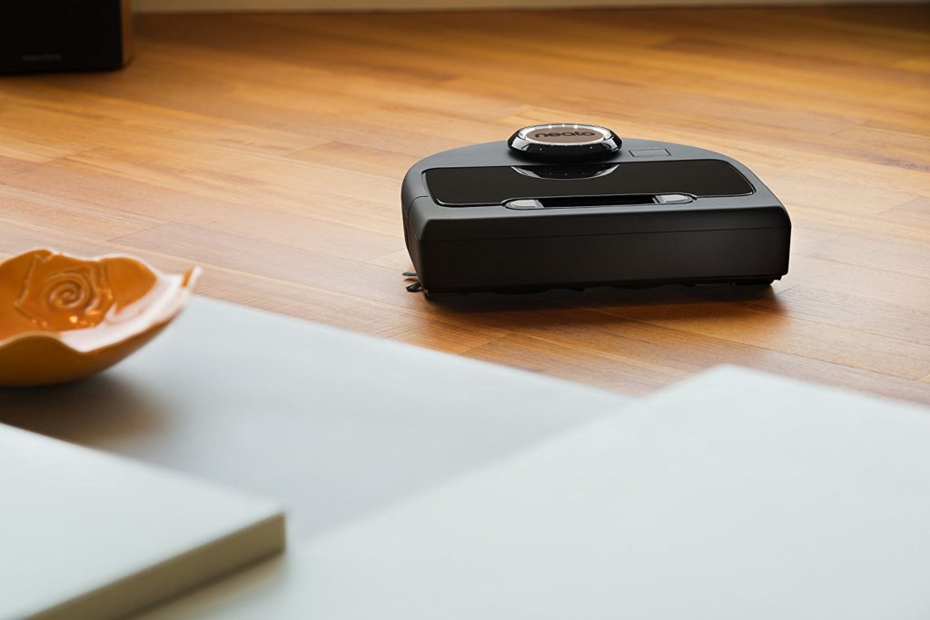 Neato Botvac Robot Vacuum Cleaning floor