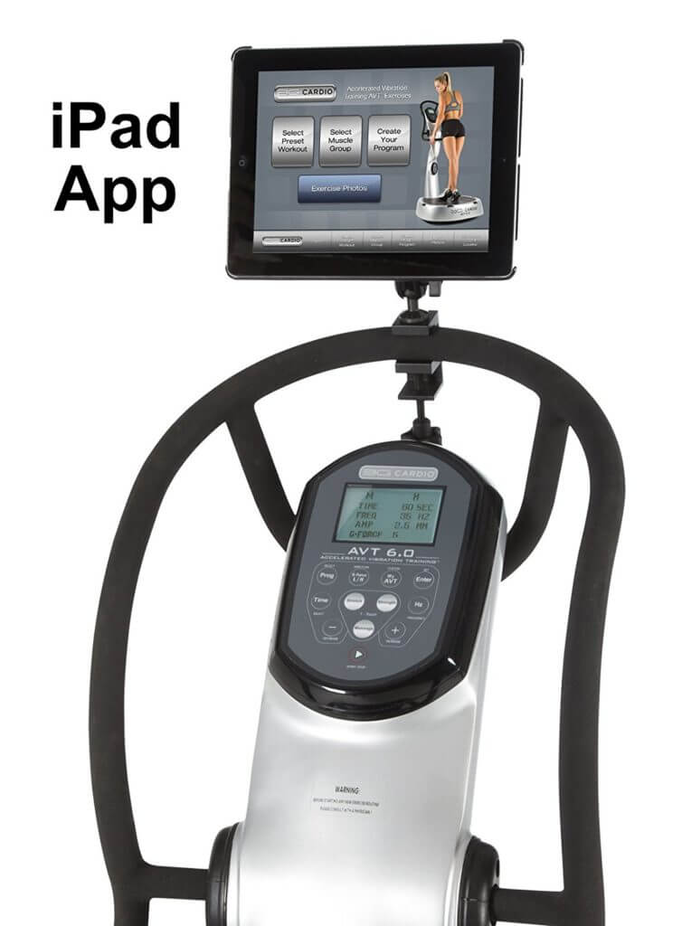 3G Cardio AVT 6.0 Vibration Machine ipad app