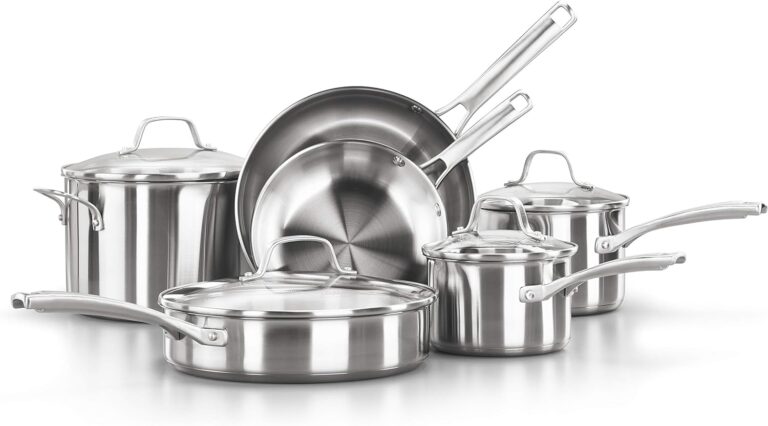 Review – Calphalon Classic Stainless Steel 10-Piece Cookware Set. Is it